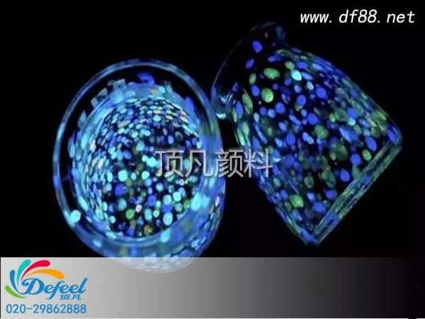 夜光變色顏料在玻璃制品中的應用