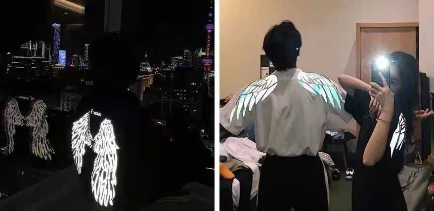 簡述反光印花工藝讓服裝反射發光的原理