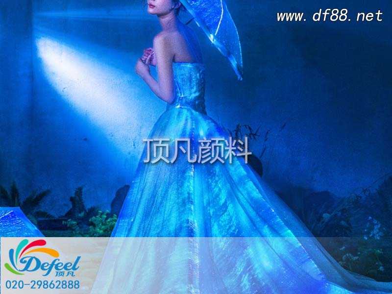 瞧過來！夜光粉與婚紗的創意設計